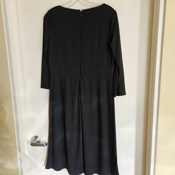 Loft black dress 10P - Picture 3 of 7